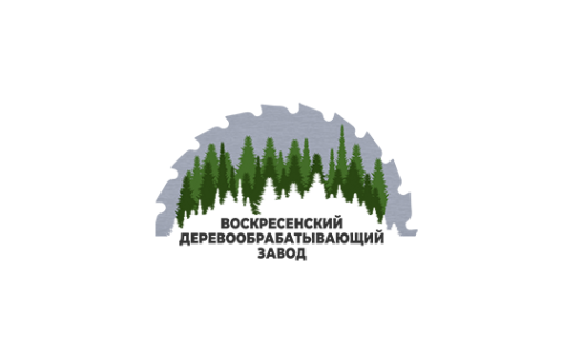 Логотип компании Воскресенский деревообрабатывающий завод
